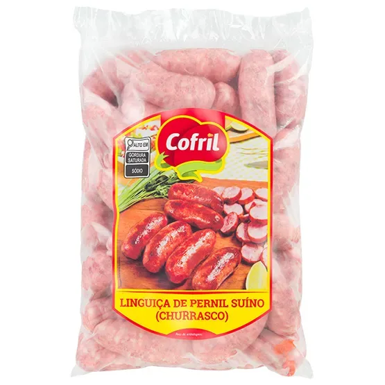 Linguiça de pernil suíno pra churrasco