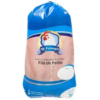 Filé de peito de frango congelado