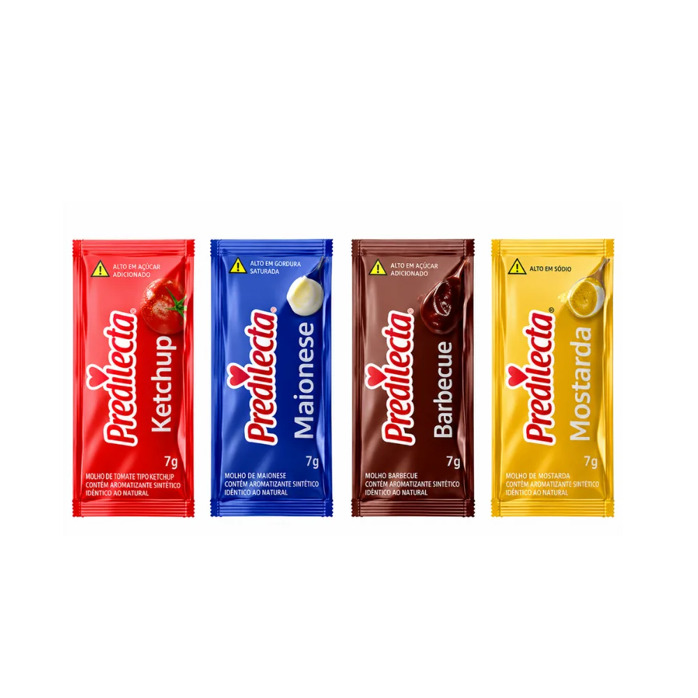 Sachês de molhos Predilecta